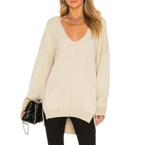 Free‎ People Sweater-Weather V-Neck Sweater SIZE XSMALL